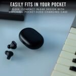 True Wireless,Bluetooth 5.4,Noise Cancelling Earbuds with Charging Case, IPX4 Rating, Sweat Resistant Earphones, in-Ear Headphones - Image 4
