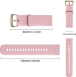 MorePro HM57 22mm Replacement Band, Classic Wrist Strap, Adjustable & Durable Sport Replacement for HM57 Fitness Trackers - Image 3