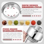 LEJIEYIN Electric herb Grinder 550g High Speed Electric Stainless Steel Spice Flour Mill Herb Grinder Powder Machine for Dry Food Grin - Image 5