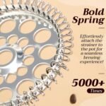 LemonRoad 4 Pack French Press Coffee Maker Borosilicate Glass Coffee Press Heat Resistant Stainless Steel Tea Maker for Travel Camping Kitchen Gifts Includes Pot Filters (34oz) - Image 5