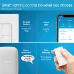 Lutron Caseta Original Smart Light Switch (Lutron Smart Hub Required), for Home, LED Lights, and Fans, 6 Amp, Single-Pole/3-Way, Neutral Required, PD-6ANS-WH, White - Image 4