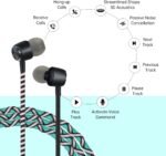 URIZONS 3.5 Jack Wired Earphones Teens Braided Headphones - Tangle Free Earbuds with Microphone High Definition in-Ear Sports Headset for Cellphones Laptop (Green) - Image 4