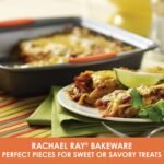 Rachael Ray Yum -o! Nonstick Bakeware Baking Pan / Nonstick Cake Pan, Square - 9 Inch, Gray - Image 3