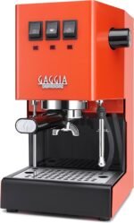 Gaggia RI9380/53 Classic Evo Pro Espresso Machine, Lobster Red, Small - Image 3