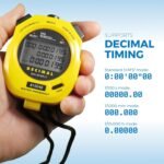 Sper Scientific Stopwatch, Water Resistant, Decimal Display and Multi-Split Stop Watch Timer for Sports, Coaches, Industrial Workers, and Trainers - Image 4