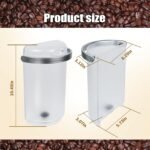 Water Reservoir Compatible with Keurig K-Café Single Serve Coffee Latte & Cappuccino Maker,Also Fits Special Editions,Coffee Maker Silver Handle Water Tank Replacement - Image 4