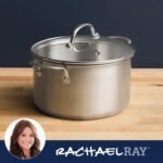 Rachael Ray Professional Stainless Steel Stockpot with Lid, Compatible with All Cooktops, Induction Ready, Dishwasher Safe, 6 Quart Stock Pot - Stainless Steel - Image 7