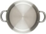Rachael Ray Professional Stainless Steel Stockpot with Lid, Compatible with All Cooktops, Induction Ready, Dishwasher Safe, 6 Quart Stock Pot - Stainless Steel - Image 10