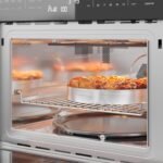 KoolMore 24 Inch Built-in Convection Oven and Microwave Combination with Broil, Soft Close Door, 1000 Watt Power, Stainless Steel Finish, Touch Control LCD Display (KM-CWO24-SS) - Image 5