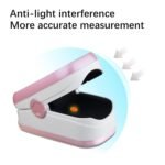Pulse Oximeter Fingertip, Blood Oxygen Saturation Monitor with Large LED Display, Heart Rate Monitor for Adults, Fingertip Pulse Oximetr, with Lanyard (Rose Gold) - Image 6