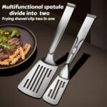 New Kitchen Cooking Tongs, Multifunctional Frying Spatula Features a detachable design, Perfect for Grilling, Cooking, Frying, and Griddling（12.8inch） - Image 4