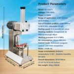 Automatic Coconut Shelling Trimming Machine for 4.72-9.06inch Coconut Opener 5-6s/pcs Peeler Coconut Cutter Tool Full Automatic Coconut Peeling Machine 110V 750W - Image 3