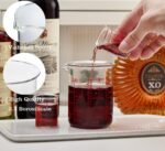 High Borosilicate Glass Measuring Cup with V-Shaped Spout, 30ml (1oz) | Pack of 2 – Precision Glass Measuring Cup for Kitchen & Bar - Image 4