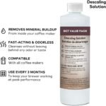 Descaling Solution Pack of 3 (14 fl oz Each) for Single Serve Coffee Machines with Complimentary Direct Coffee Tea Est 2019 Brand Sticker - Image 3