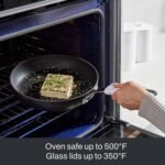 All-Clad HA1 Expert Hard Anodized Nonstick Sauté Pan with Lid (4 Qt, 12") Dishwasher-Friendly, Oven-Safe Up to 500°F & Compatible with All Stovetops (Gas, Electric & Induction) - Black - Image 7
