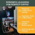 Roobi Professional Coffee Grinder Cleaning Tablets. Carbon Neutral Coffee Grinder Cleaner. Up to 14 cleans, 500gr. - Image 3