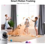 Indoor Security Camera, Indoor Camera for Home Security, WiFi Home Camera with 360° Pan Tilt, AI Motion Detection, Two-Way Audio, Night Vision for Baby, Pet, Elderly Monitoring - Image 5