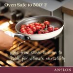 Anolon Achieve Hard Anodized Nonstick Frying Pan/Skillet, 10 Inch, Cream - Image 4