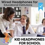 Bulk Headphones 50 Pack for Kids School Classroom,Wholesale Wired Adjustable On Ear Earphones Class Set for Students Children Toddler Teens Boys Girls and Adult (GS857, Black) - Image 3
