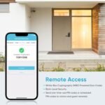 Sifely Keyless Entry Smart Lock - Fingerprint & Keypad Access, Front Door Handle, Black - Image 6