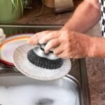 2026 New Steel Wool Scrubber, Stainless Steel Dish Scrubber with Handle for Cleaning Dishes, Iron Pots, Stoves, Wash Sink (1 pcs) - Image 6