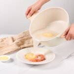 4.5 QT Nonstick Stock Pot with Lid, Ceramic Cookwear Soup Pot, Large Casserole with Lid, Easy to Clean Non Stick Cooking Pot Cookware PFOA Free, White - Image 4