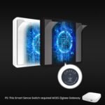 MOES Wireless Smart Scene Switch Button, Require MOES HUB, Zigbee Connection Tuya Battery Powered Included 12 Scene Controller Light Switch for Smart Home Automation 4 Gang White - Image 3