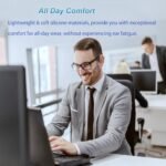 Open Ear Bone Conduction Headphones with mic - Bluetooth Headset Waterproof Bone Conducting Earphones, Headphones Wireless Earbuds Set, with QCC Chip, CVC8.0 Noise-canceling - Image 3