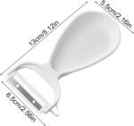 Potato Peelers | Ginger Grater Tool | Potatoes Peeler | for Lemon Chocolate Cucumber Fruit Kitchen Restaurant Picnic Prep - Image 7