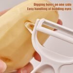 Potato Peelers | Ginger Grater Tool | Potatoes Peeler | for Lemon Chocolate Cucumber Fruit Kitchen Restaurant Picnic Prep - Image 10