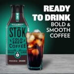 SToK Bold & Smooth Black Unsweetened Cold Brew Coffee, Ready to Drink Bottled Coffee, 48 fl oz​ - Image 5