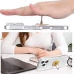 8 Pcs Cell Phone Ring Holder, 360° Rotate and 180° Adjustable Ring Holder for Phone Case, Rings Stand for Cell Phones, Rings Shaped Phones Stand - Image 7