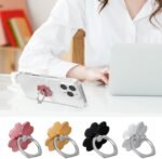 8 Pcs Cell Phone Ring Holder, 360° Rotate and 180° Adjustable Ring Holder for Phone Case, Rings Stand for Cell Phones, Rings Shaped Phones Stand - Image 8