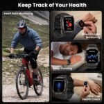 KOSPET Tank M4 Smart Watch for Men, Full Stainless Steel, GPS & Offline Maps, 10ATM Waterproof 45m Freediving, 50-Day Battery, Bluetooth Calls, 24/7 Heart Monitor, for Android & iOS - Image 6