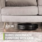 Greenworks Robotic Vacuum GRV-1010 Self-Charging, Wi-Fi Connectivity, 2200Pa Extreme Suction Power, Perfect for Pet Hair, Hard Floors, Carpets, Works with Alexa - Image 4