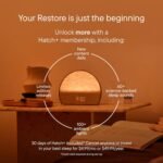 Hatch Restore 3 Sunrise Alarm Clock, Sound Machine, Smart Light (Putty) - White Noise, Screen-Free Sleep Routine - Image 4