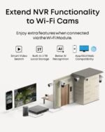 eufy Wi-Fi Module for eufy NVR PoE System, Supports Up to 16 eufy Wi-Fi Cameras and 32 eufy Sensors, Unified Security Integration, Exclusively with eufy PoE NVR Systems - Image 4
