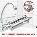 Pasta Maker Attachment for All Kitchenaid Stand Mixers, 3 PCS Kitchen Aid Pasta Attachments Included Pasta Dough Roller, Fettuccine Cutter, Spaghetti Cutter and Cleaning Brush - Image 6