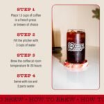 Bizzy Organic Cold Brew Coffee | Smooth & Sweet Blend | Coarse Ground Coffee | Micro Sifted | Specialty Grade | 100% Arabica | 1 LB - Image 5