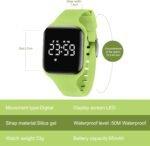 Kids Watches for Girls Boys Digital Sport Watch with Step Counter Pedometer Vibration Alarm Clock, No App Waterproof Fitness Tracker Kids Watch Boys Girls Teens Students Ages 5-16 - Image 7
