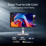 ASUS ProArt Display 32” 6K Professional Monitor (PA32QCV) - IPS, 6K (6016 x 3384), 98% DCI-P3, LuxPixel™, ΔE < 2, Calman Verified, Thunderbolt 4, DisplayHDR600, Auto KVM, DisplayWidget, 3 yr Warranty - Image 4
