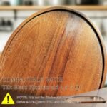 Acacia Wood Mixer Slider Mat for Kitchen Aid 4.5-5 Qt Tilt-Head Stand Mixer Kitchen Appliance Slider Tray Countertop Storage Attachments - Image 3