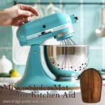 Acacia Wood Mixer Slider Mat for Kitchen Aid 4.5-5 Qt Tilt-Head Stand Mixer Kitchen Appliance Slider Tray Countertop Storage Attachments - Image 7