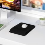 MEKASS Ergonomic Mouse Pad with Wrist Support, Wrist Rest Mousepad for Carpal Tunnel Pain Relief, Memory Foam with Massage Design, Non-Slip PU Base for Office and Home (Classic Black) - Image 7