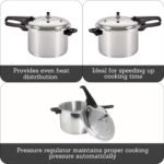 Mirro 92180A Polished Aluminum 10-PSI Pressure Cooker Cookware, 8-Quart, Silver - - Image 4
