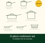 Cuisinart 11-Piece Stainless Steel Set, Thyme, MT89G-11 - Image 5