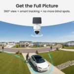 aosu T2 Ultra 4K Security Cameras Wireless Outdoor, TrueColor Night Vision, AI Triple Detection, 360° Auto Tracking, Solar Powered WiFi Camera for Home Security, 1Pack - Image 4