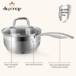 Duxtop Professional Stainless Steel Induction Cookware Set, 19PC Kitchen Pots and Pans Set, Heavy Bottom with Impact-bonded Technology - Image 4