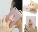 Cell Phone Ring Holder,360° Rotation Diamond Metal Finger Ring Grip for iPhone iPod iPad Samsung Galaxy and Other Smartphones (Rosegold) - Image 4