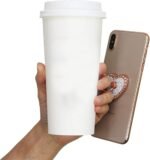 Cell Phone Ring Holder,360° Rotation Diamond Metal Finger Ring Grip for iPhone iPod iPad Samsung Galaxy and Other Smartphones (Rosegold) - Image 5